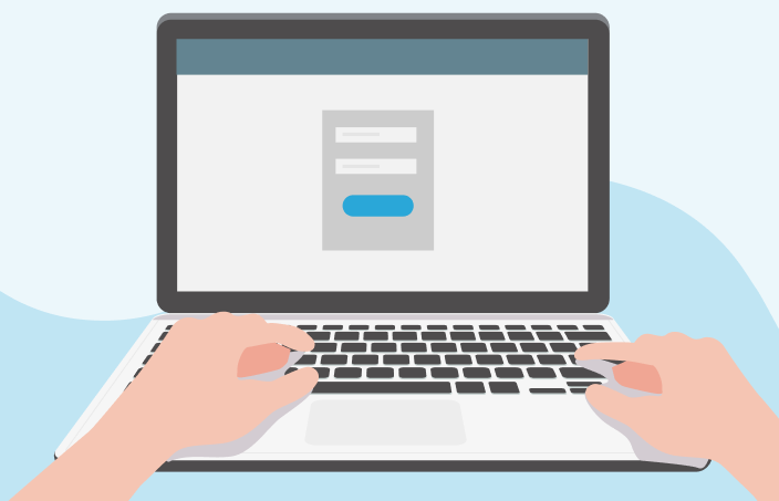 Ilustración laptop